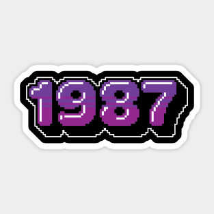 1987 Sticker